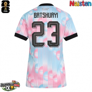 Belgia Michy Batshuayi #23 Vieraspaita Naisten MM-kisat 2026 Lyhythihainen